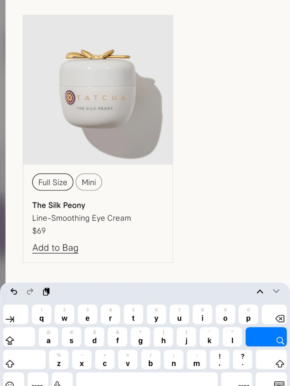 TATCHA skincare - Picture 2 of 3
